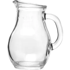 Jug “Bistro” glass 250ml D=80,H=115,L=95mm clear.