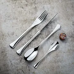 Нож столовый «Диаз» сталь нерж. ,L=240/110,B=2мм металлич., изображение 2