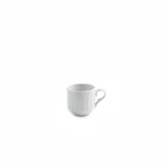 Coffee cup "Opera"  porcelain  115 ml  white