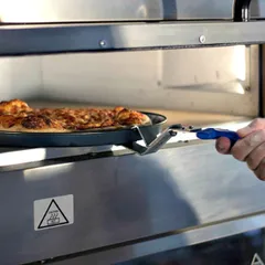 Держатель для противней/форм для пиццы сталь нерж.,пластик ,L=29,5см, изображение 2