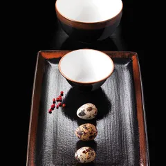 Салатник «Кото» фарфор 190мл D=10,H=5см черный,коричнев., изображение 4