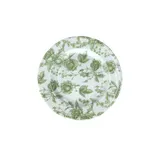 Тарелка «В.Виена Роузес» для хлеба фарфор D=16см белый,зелен.