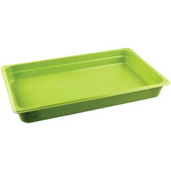 Gastronorm container (1/1) without lid  polyprop. , H=65, L=530, B=325mm  green.