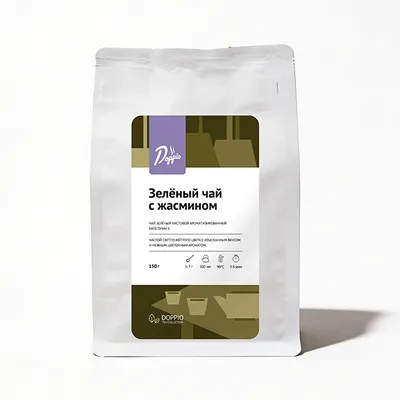 Чай зеленый с жасмином листовой 150 г, изображение 2