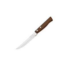 Steak knife stainless steel,wood ,L=12.5/11.5cm