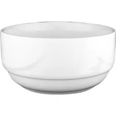 Salad bowl “White” Prince  porcelain 380ml D=117,H=63mm white