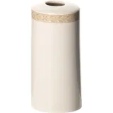 Ваза для цветов «Антуанетт» фарфор D=53,H=110мм белый,олив.