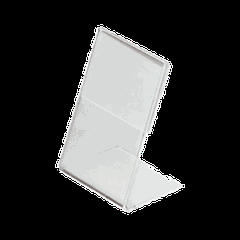 Ценникодержатель пластик ,H=8,L=6,B=4см прозр.