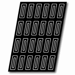 Confectionery mold[24pcs] silicone ,L=60,B=40cm