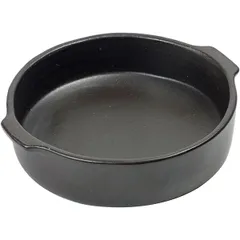 Baking dish “Pure” ceramics D=20,H=5cm black