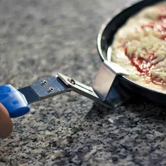 Держатель для противней/форм для пиццы сталь нерж.,пластик ,L=29,5см, изображение 3