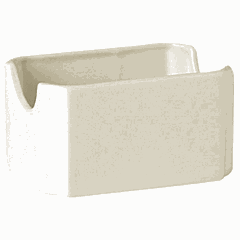 Сахарница для пакетиков «Айвори Монте Карло» фарфор ,H=50,L=100,B=78мм слон.кость