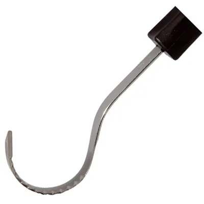 Нож для масла сталь,полипроп. ,L=195/80,B=10мм черный,металлич., изображение 2
