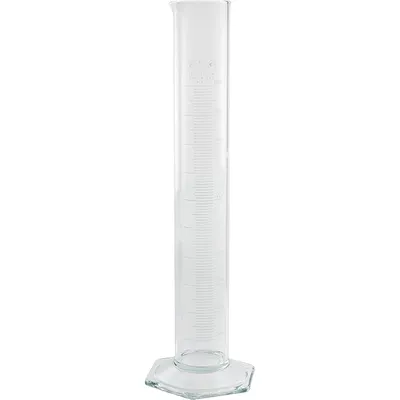 Цилиндр мерный ГОСТ-1770-74 стекло 100мл D=3,H=27см прозр.