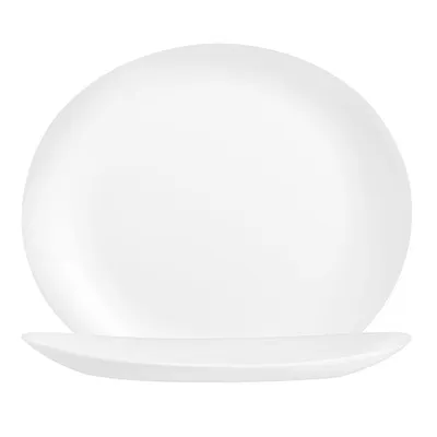 Тарелка «Интэнсити» для стейка зеникс ,L=30,B=26см белый, изображение 3