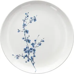Тарелка «Ориенталь» мелкая фарфор D=27см белый,синий
