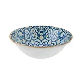 Салатник «Альхамбра» фарфор 400мл D=160,H=53мм белый,синий