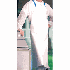 Apron[10pcs] polyethylene ,L=115,B=90cm white