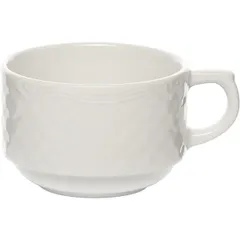 Чашка чайная «Афродита» фарфор 190мл D=80,H=55мм белый