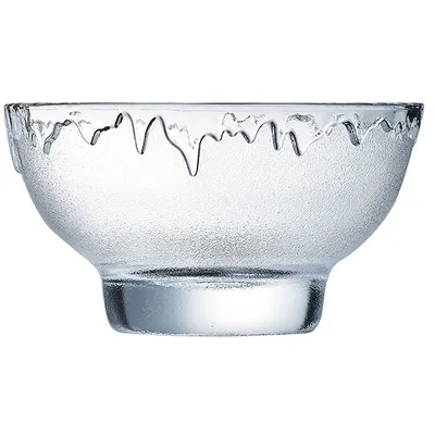 Креманка «Пепит» стекло 200мл D=105,H=63мм прозр., изображение 2