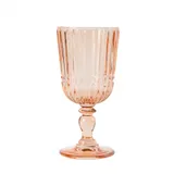 Бокал для вина стекло 250мл ,H=16см оранжев.