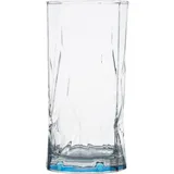 Highball "Roche" glass 450ml D=75,H=146mm blue