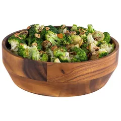 Салатник «Акация» акация 3л D=270,H=85мм деревян., изображение 4