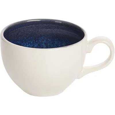 Чашка чайная «Везувиус Ляпис» фарфор 228мл D=9,H=6см лазурн.,белый, Цвет: Лазурный, Объем по данным поставщика (мл): 228