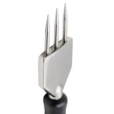Нож для колки льда «Посейдон Айс Пик» сталь нерж.,пластик ,L=22,B=5см серебрист.,черный, изображение 2