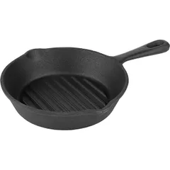 Grill pan “Amber Cast Matt” cast iron D=200,H=43mm black