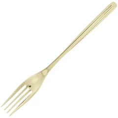 Dessert fork “Bambu”  stainless steel , L=18.8 cm  champagne