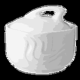 Сахарница «Мелодия» без крышки фарфор 200мл D=87,H=54мм белый