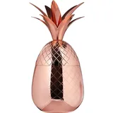 Бокал для коктейлей «Ананас» металл 0,7л D=11,5,H=23,8см медный