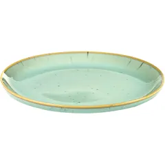 Тарелка «Террес де Ревес» керамика D=130,H=12мм голуб.