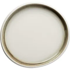 Plate “Aisio” with high side  porcelain ,H=33,L=252,B=238mm white,gray