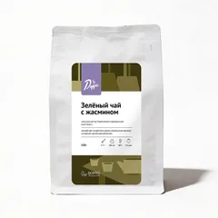 Чай зеленый с жасмином листовой 150 г, изображение 2