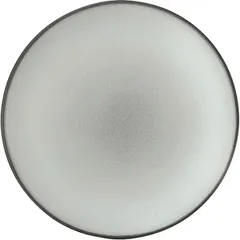 Plate “Ekinox” small ceramics D=215,H=25mm gray