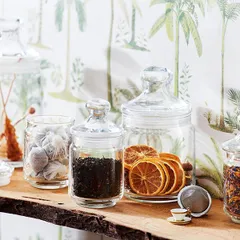 Банка «Клаб» круглая с крышкой стекло 0,75л D=95,H=175мм прозр., изображение 4