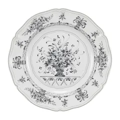 Тарелка «Нео Антирос» подстановочная фарфор D=32,H=3см белый,серый