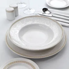 Солонка «Антуанетт» фарфор ,H=6,L=5см белый,олив., изображение 2