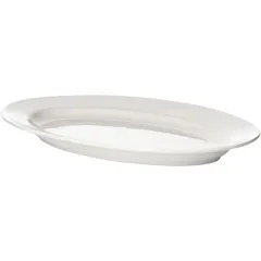 Блюдо «Кунстверк» овальное фарфор ,H=16,L=260,B=170мм белый, изображение 2