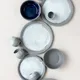 Салатник «Нау» керамика 0,55л D=173,H=60мм серый, изображение 7