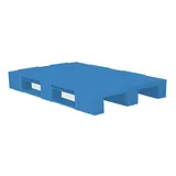 Паллет полиэтилен ,H=15,L=120,B=80см синий