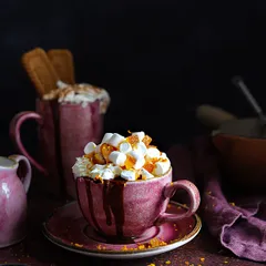 Чашка чайная «Крафт Распберри» фарфор 228мл D=90/45,H=60мм розов., изображение 2