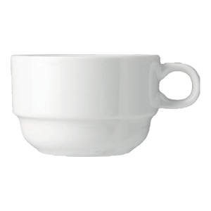 Чашка чайная «Акапулько» фарфор 185мл D=80,H=60,B=61мм белый, Объем по данным поставщика (мл): 185