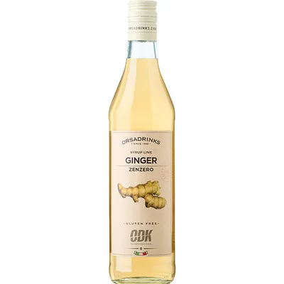 Сироп «Имбирь» ODK стекло 0,75л D=65,H=305мм, Состояние товара: Новый, Вкус: Имбирь