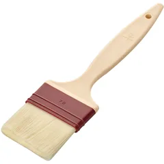 Pastry brush  polyamide, plastic , L=27/5, B=7cm  beige, burgundy
