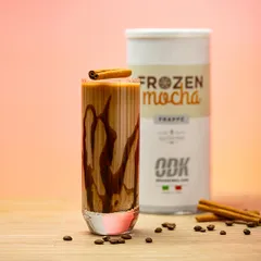 Смесь сухая для приготовления напитков «Фраппе Мокко» ODK 1 кг сталь D=10,H=19см, изображение 4
