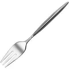 Cake fork "Montevideo"  chromonic. steel , L=15cm  chrome plated.