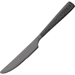 Table knife "Palace Martelato"  stainless steel  black